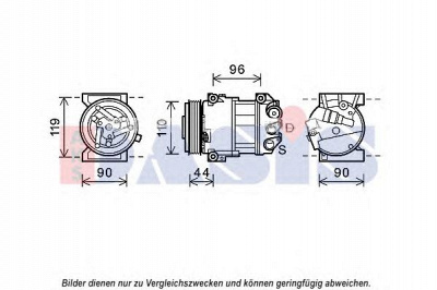 AKS DASIS 852684n -  Компрессор, кондиционер
